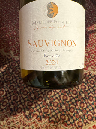 2024 Marillier Père & Fils Sauvignon – Pays d'Oc