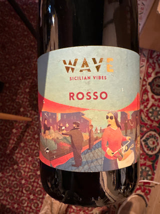 Wave Rosso Sicilian Vibes Terre Siciliane IGT – italiensk rødvin fra Sicilien, restparti