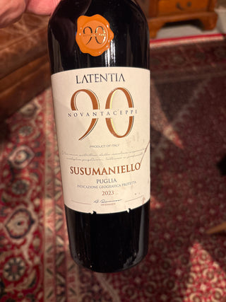 Latentia Novantaceppi Susumaniello 2023 (Restparti)
