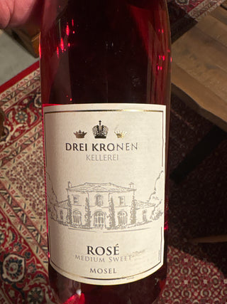 Drei Kronen Rosé Medium Sweet 2025, Mosel (Restparti)
