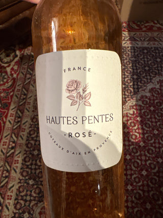 Hautes Pentes Rosé Coteaux d'Aix en Provence 2024 – fransk rosévin fra Provence, restparti