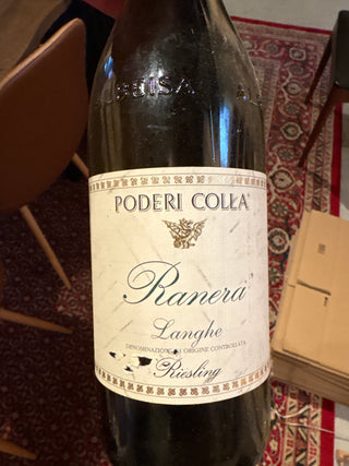 Poderi Colla Ranera Langhe Riesling DOC 2023 – italiensk hvidvin fra Piemonte, restparti