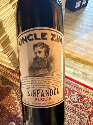 2024 Uncle Zin Zinfandel – Puglia, restparti