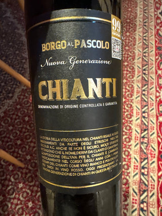 Borgo al Pascolo Chianti DOCG 2024 – toscansk rødvin, restparti