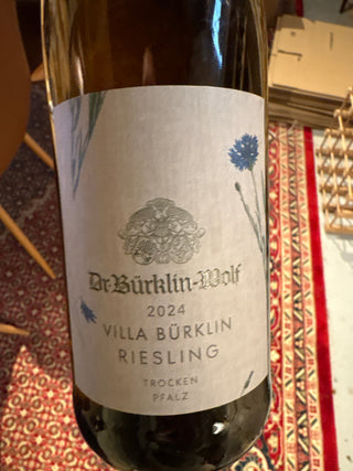 Dr. Bürklin-Wolf Villa Bürklin Riesling Trocken 2024 – økologisk tysk hvidvin fra Pfalz, restparti
