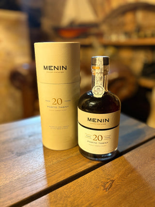 Menin Porto Tawny 20 Years – flaske og æske, Douro