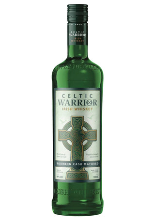 Celtic Warrior Irish Whiskey – Bourbon Cask Matured, 70 cl