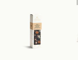 Dark Chocolate Coated Caramels with Sea Salt – håndlavede karamelkugler med Læsø Sydesalt og mørk chokolade fra Karamel Kompagniet på Bornholm