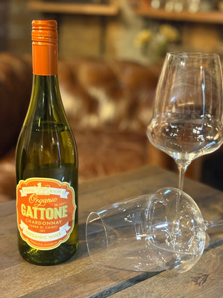 Gattone Organic Chardonnay økologisk italiensk hvidvin fra Terre di Chieti hos Maestro Vin
