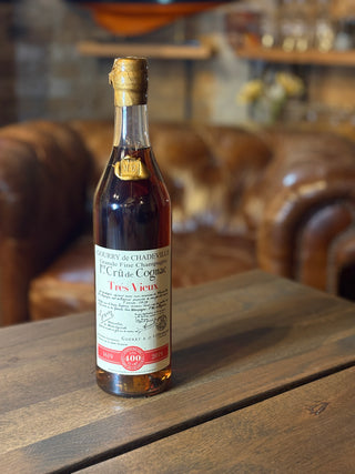 Gourry de Chadeville Très Vieux Cognac Grande Champagne eksklusiv flaske