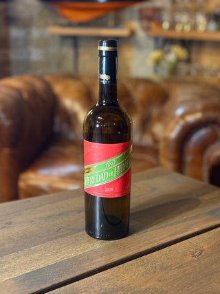Heredad de Hidalgo Fino Sherry flaske fra Jerez Spanien