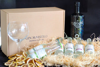 Gaveæske med Gin - Midnight Gin